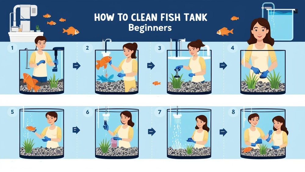 Read more about the article Fish Tank Cleaning: Step-by-Step Guide for Beginners