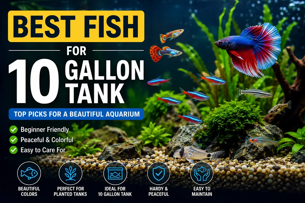 You are currently viewing Best Fish for 10 Gallon Tank: Top Beginner-Friendly Choices
